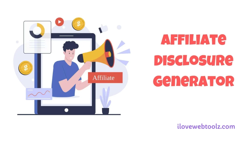 affiliate Disclosure Generator ilovewebtoolz.com