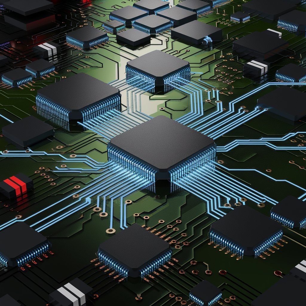 ai symbol featuring chipset.